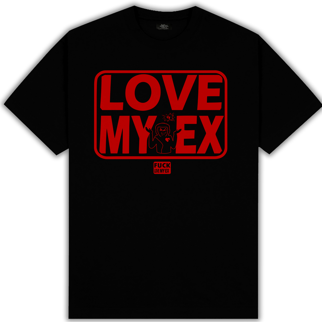 Camiseta Love my ex (preta )